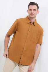 Cardinal Kemeja Lengan Pendek Loose Fit Pria C0004P03G